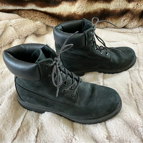 Timberland Women Premium 6” Boots 8658A Waterproof Lace Up - Size 8 - Picture 2 of 8